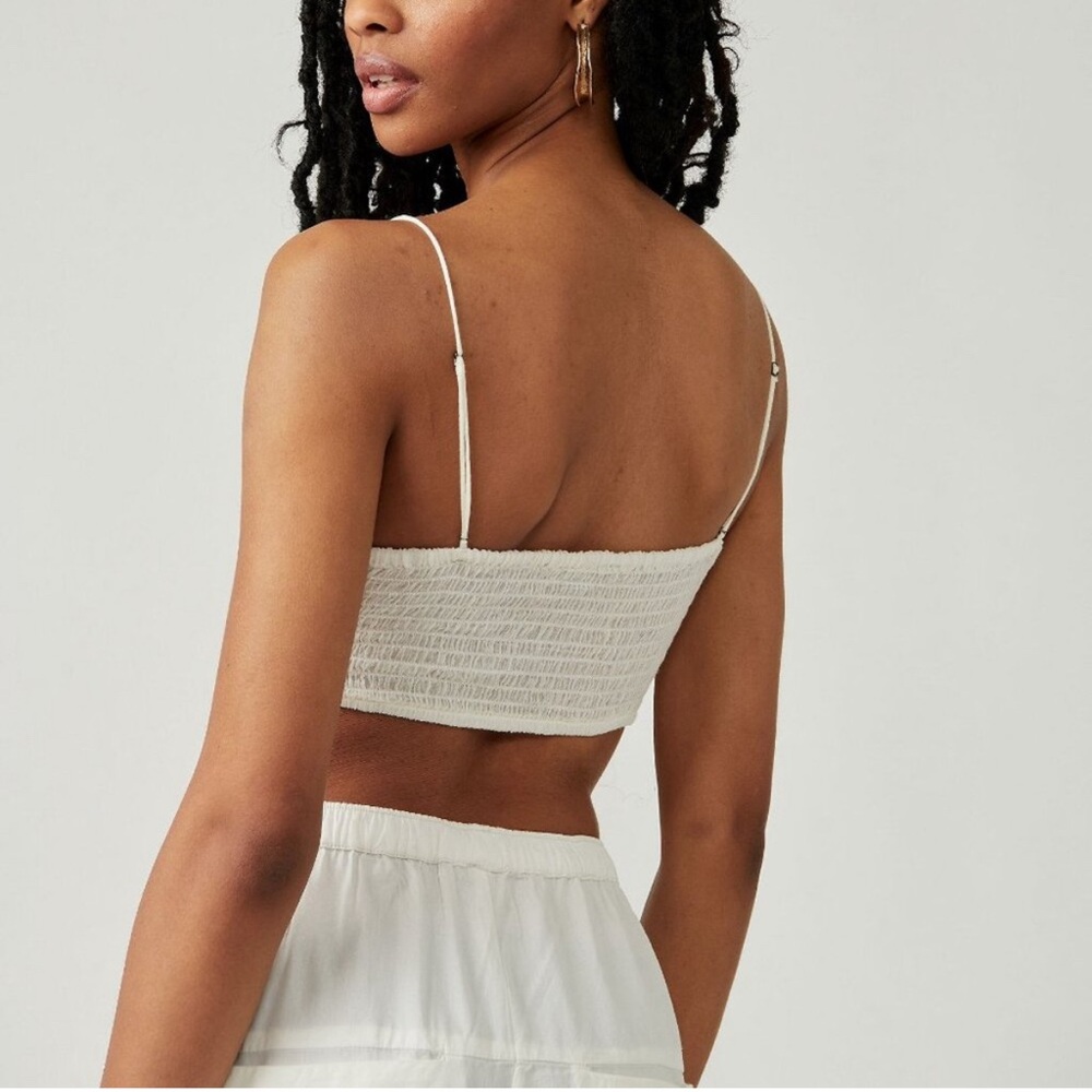 FREE PEOPLE ONE LYRA BRALETTE IN IVORY - Picture 2 of 4